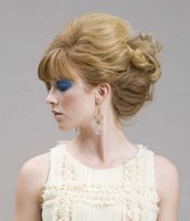 2015 prom hairstyle photos with puff and long bang