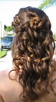 Curly prom hairstyles pictures