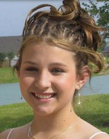 Cute simple prom hairdo photo