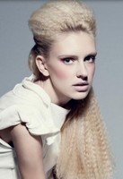 Prom hairstyle inspiration Crimped low pony