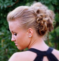 Prom hairstyles photos with curly updo