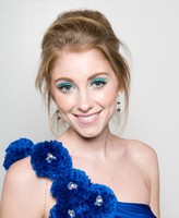 Prom updo hairstyles picture with messy look hairdo with layers