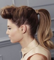 Rockabilly ponytail hairstyle photos